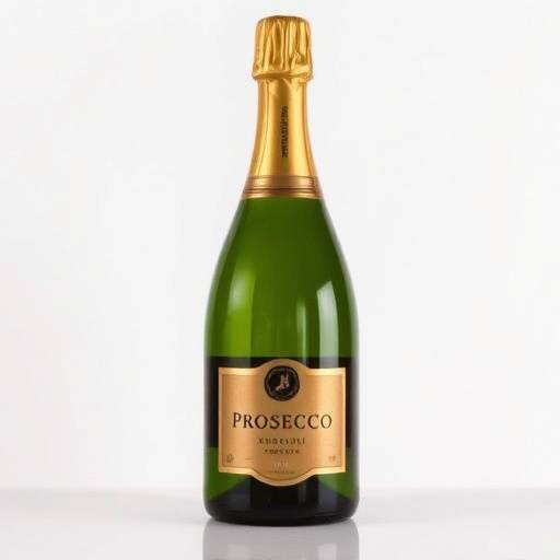 Bottle of Prosecco sparkling wine from Veneto