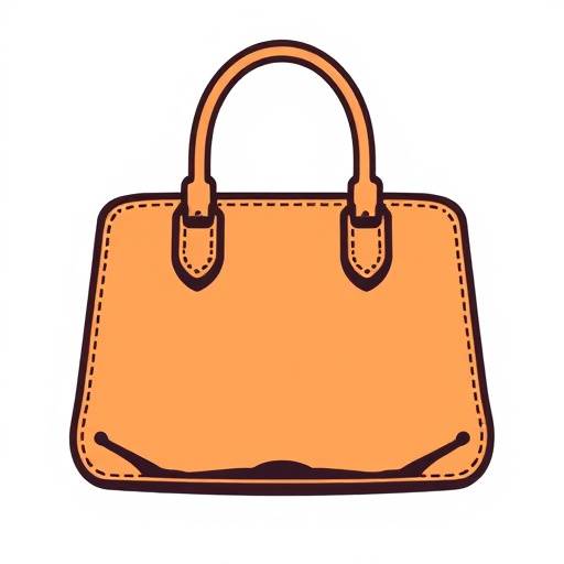 Icon of a leather handbag representing the Leather Goods category
