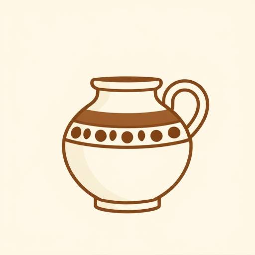 Icon of ceramic pottery representing the Ceramics category