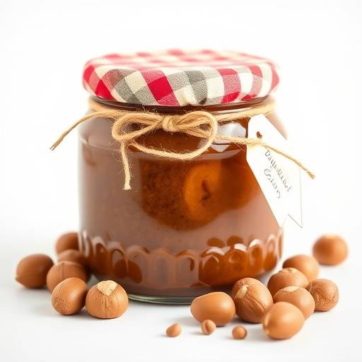Jar of Nocciolata hazelnut spread from Piedmont
