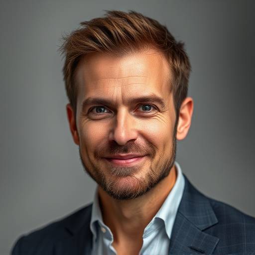 Portrait of Marco Rossi, Co-founder and Chief Technology Officer, looking confident