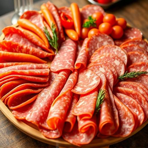 Selection of Italian cured meats